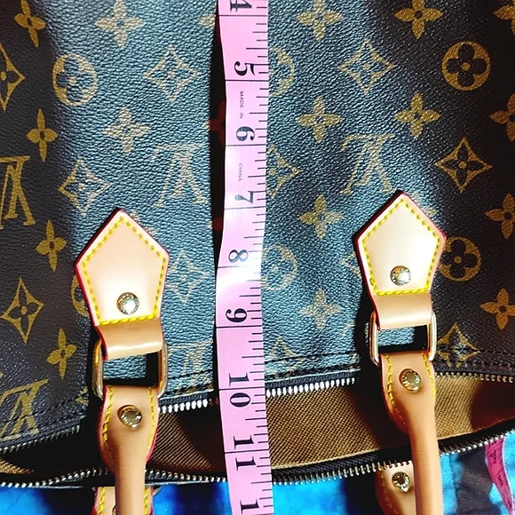 Brown Monogram Speedy Style Fashion Bag N W O T, Gorgeous! - Picture 9 of 11